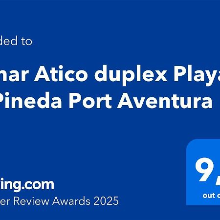 Appartement Aimar Atico Duplex Playa La Pineda Port Aventura Extérieur photo